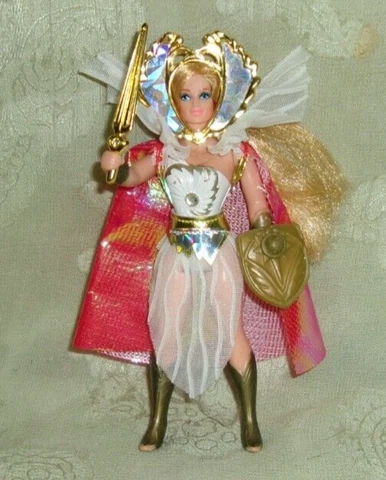 She-Ra Princess of Power Action Figure Doll Starlight Studio Damaged Nose Cover