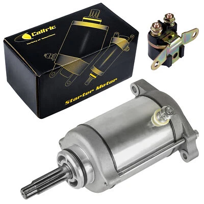 Starter fits Arctic Cat 400 2x4 4x4 Manual 1999 2000 2001 2002 w/ Relay Solenoid - Image 1 of 4