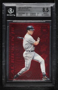 1996 Pacific Prisms Red Hot Stars Cal Ripken Jr #RH-19 BGS 8.5 HOF