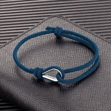 Rope Bracelet Adjustable Carabiner Stainless Steel For Outdoor Jewelry