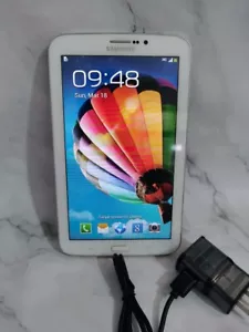 Original Samsung Galaxy Tab 3 7.0 SM-T211 Wi-Fi 3G 8GB Android4.1.2 Tablet White - Picture 1 of 13