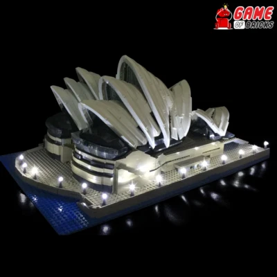 LED Light Kit for Sydney Opera House - Compatible with LEGO® 10234 Set - Image 1 of 4