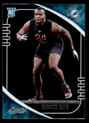 2020 Absolute #188 Raekwon Davis RC - Image 1 of 2