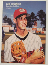 1990 Best Cards #95 Minor League - LUIS GONZALEZ Columbus Mud Cats