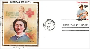 USA FDC - 1981 - American Red Cross, Scott # 1910 Colorano - Picture 1 of 1