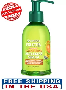 Garnier Fructis Sleek & Shine Anti-Frizz Serum for Frizzy,Dry Hair, .1 Fl Oz,1Oz - Picture 1 of 8