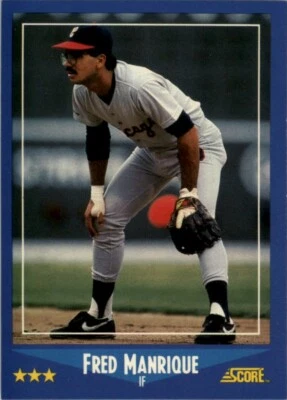 1988 Score MLB Fred Manrique #139 - Image 1 of 2