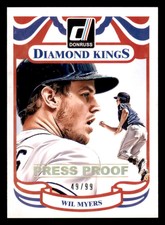 2014 Donruss Press Proofs Gold #220 Wil Myers DK /99