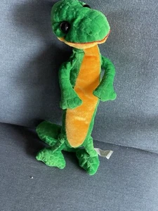 Ideal Toys Direct Plush Green Lizard 13inches Tall Reptile Stuffed Animal - Picture 1 of 11