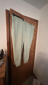Old Navy High-Waisted Joggers Pants Size 4XL Womens Blue/green ~ New - Picture 1 of 5