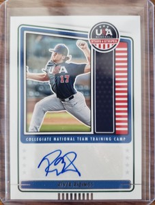 River Ridings 2023 USA Stars & Stripes Collegiate Training Camp Autograph 