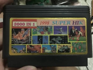 Famicom Game NES 1998 Super HIK 3000in1 Contra, Mario - Picture 1 of 5