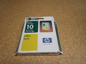 Cartucho de tinta amarillo genuino C4842AN HP 10 NUEVO OEM sellado enero 2004 - Imagen 1 de 6