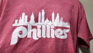 Philadelphia Phillies T-shirt Throwback PHILLIES SHIRT SOFT STYLE PHILLY Small - Picture 1 of 21
