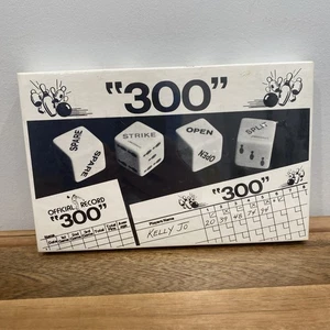 RARE & Vintage "300" Bowling Dice Game by Messina - 1979 Edition - New SEALED - Picture 1 of 4