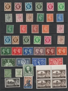 Useful Great Britain George V1 and Elizabeth mint selection - Picture 1 of 1