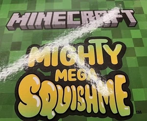 Minecraft Mighty Mega Squishme (Creeper) NEW FREE SHIPPING! - Picture 1 of 9