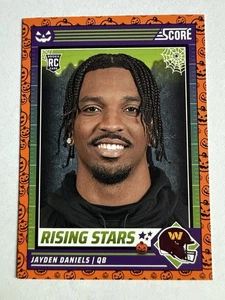 2024 Panini Score-A-Treat - Rising Stars Jayden Daniels #26 Orange Pumpkins (RC) - Picture 1 of 2