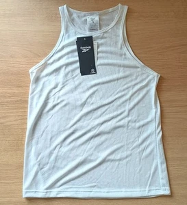 Reebok Ladies Tank Vest Top size Small White (New) - Picture 1 of 5
