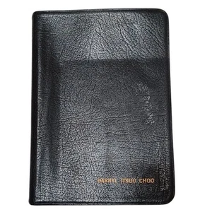 NIV Bible New International Version 1978 Genuine Cow Hide Leather Zondervan 70s. - Picture 1 of 20