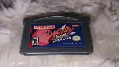 Kirby Nightmare in Dreamland - No para reventa - Sin precio base - Nintendo Game Boy Advance Foto 1 de 3