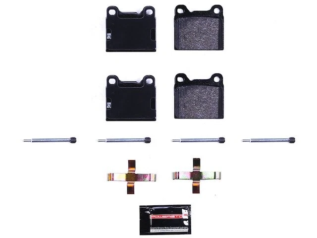 Juego de pastillas de freno trasero para Volvo 244 1975-1989 1976 1977 1978 1979 1980 1981 NY297RJ Foto 1 de 1