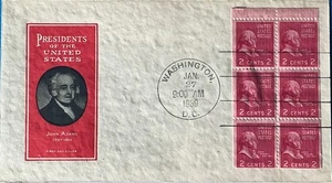 Pannello di 6 libretti Ioor 806B John Adams - Foto 1 di 1