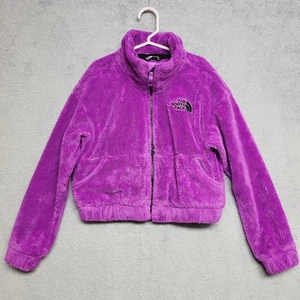 The North Face Jacket Girls Small 7/8 Osolita Fleece Sweet Violet Full Zip - Picture 1 of 11