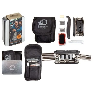 Portable Bike Repair Kit - Bicycle Tyre levels Survival Kit Multi Tools Gift Set - Picture 1 of 1