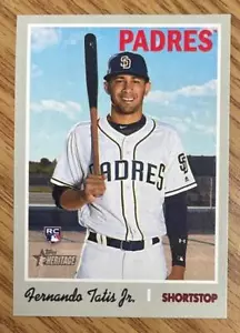 FERNANDO TATIS JR. - 2019 Topps Heritage - Card 517 - Rookie Card - Picture 1 of 1