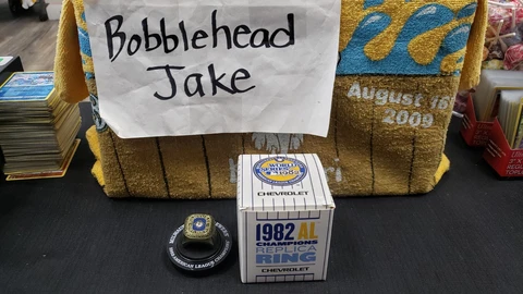 NIB 2017 1982 AL CHAMPIONS REPLICA RING MILWAUKEE BREWERS SGA "LARGER" SIZE Cover