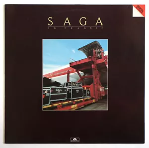 SAGA In Transit Live Prog Rock Arena Deutschland 1982 Polydor 2374200 Vinyl LP - Bild 1 von 2