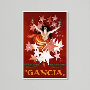 Vintage Food & Drink Poster, Gancia Vermouth by Leonetto Cappiello 1921 - Picture 1 of 5
