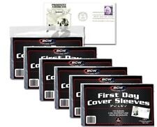BCW Lot of 600 Sleeves  First Day Cover Holds #6 Envelope 3 15/16 X 6 7/8 (#CS8)