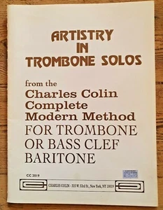 Artistry in Trombone Solos from the Charles Colin Complete Modern Method (1975) - Picture 1 of 3
