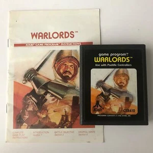 Cartucho y manual de juego originales WARLORDS Atari 2600 CX2610 - Imagen 1 de 1