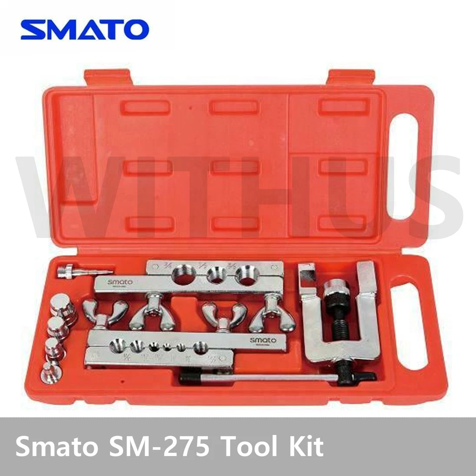 Smato SM-275 Copper Pipe Tube Flaring Tool Kit Range 1/8" - 3/4" - Image 1 of 1