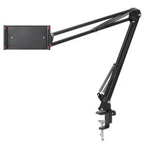 4.72-7" Lazy Bed Phone Holder Folding Long Arm Tablet Stand 360 Rotate Mount - Zdjęcie 1 z 16