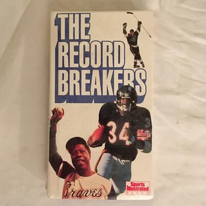 New Sealed VHS Tape Sports Illustrated The Record Breakers 1991 Free Shipping - Picture 1 of 3
