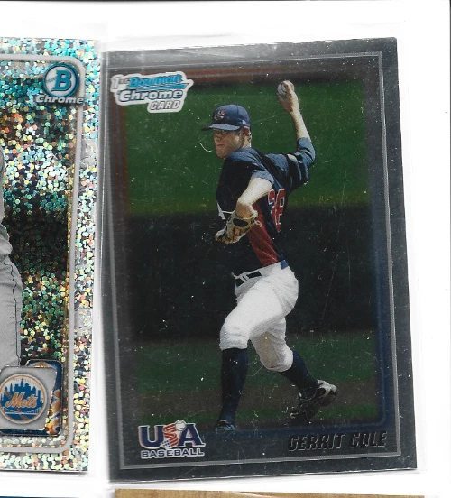 Gerrit Cole 2010 Bowman Chrome 1st USA Baseball - Image 1 of 1