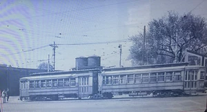 DUPLICATE SLIDE BALTIMORE ARTICULATED TROLLEY #8145 APRIL 28, 1946 - Picture 1 of 1