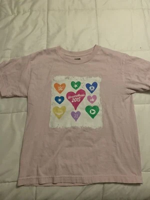 Camiseta Wrestlemania 2015 Juvenil Talla Mediana Niñas California Sting Brock Foto 1 de 4