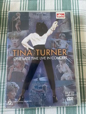 Tina Turner-One Last Time (DVD, 2000) - image 1 of 4