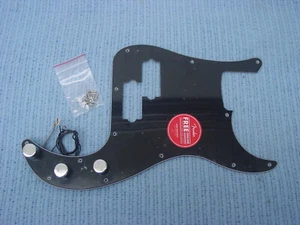 Golpeador de bajos Fender Squier P PJ con perillas y ollas negro ~ Nuevo Precision Affinity - Imagen 1 de 8