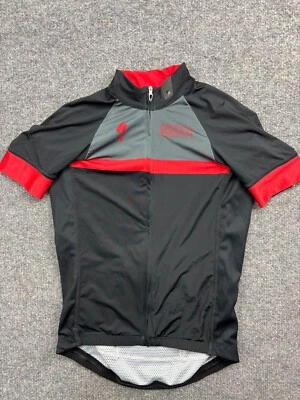 Camisa de Ciclismo SBCU Specialized SL Pro Para Mujer S Negra Roja Cremallera Motociclista Corredor Foto 1 de 4