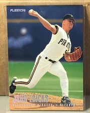 1996 FLEER TIFFANY #520 JOHN ERICKS PITTSBURGH PIRATES