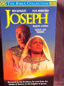 VHS Joseph 📼 2 Tape Box Set The Bible Collection - Foto 1 di 3
