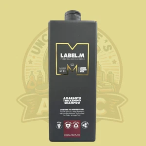 Label. M Amaranth Thickening Shampoo 33.8 oz - Picture 1 of 1