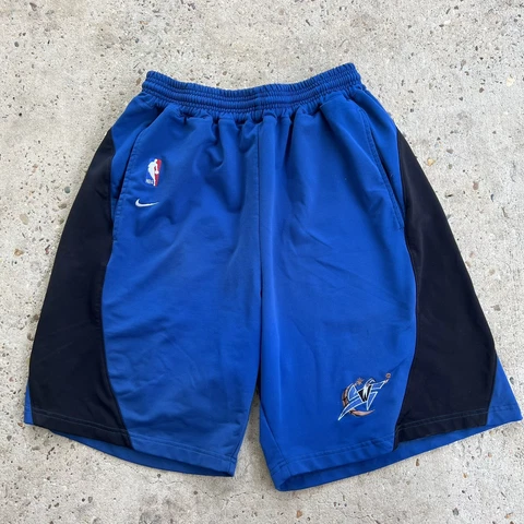 Washington Wizards Nike Team NBA Basketball Shorts VTG Y2K Men's Medium Cover