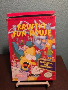 Krusty's Fun House (Nintendo NES, 1992) solo scatola e carrello testati - Foto 1 di 19